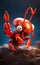 Crayfish (Cancer) zodiac sign water elemental astrology art