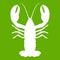 Crayfish icon green