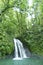 Crayfish Waterfall or La Cascade aux Ecrevisses, caribbean island Guadeloupe