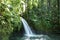 Crayfish Waterfall or La Cascade aux Ecrevisses, Guadeloupe National Park, Guadeloupe, French West Indies