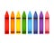 Crayola`s large color pencil set in rainbow colors