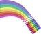 Crayon Rainbow - vector illustration