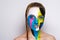 Crazy art make up