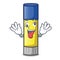 Crazy cute cartoon on the glue stick