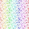 Crazy Dots Seamless Rainbow Background