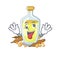 Crazy soybean oil with the character shape