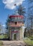 The Creaking Chinese Pagoda in the Catherine Park in Tsarskoye Selo.