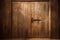 Creaky wooden door to reveal a hidden secret
