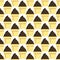 Cream choco cake seamless pattern