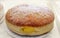 Cream Filled Donut with Icing Powder