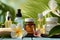 Cream hair extension makeover perfume collection jar. Skincare medicine dispenserhot springs jar pot daily beauty habit mockup