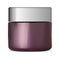 Cream Jar. Glass Cosmetic Jar Clear Blank Isolated
