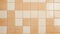 Cream light ceramic wall chequered and floor tiles mosaic background