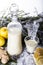 Cream liqueur with lemon and ginger