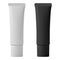 Cream tube mockup. Cosmetic package isolated white