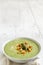 Creamy asparagus soup