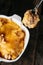 Creamy baked chicken casserole