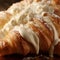 Creamy Croissant With Icing: A Deliciously High-resolution French Treat