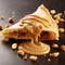 Creamy And Crunchy Samosa Peanut Butter Pastry With Dipping Sauce