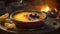 Creamy Indulgence: A Close-up of Crema Catalana