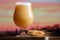 Creamy IPA Craft Beer Farmland Sunset