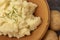 Creamy mash potato and chives