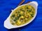 Creamy Paneer or Tofu with green peas in a creamy gravy