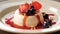 Creamy Panna Cotta with Berries