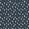 Creamy white and beige pines on dark blue background, seamless pattern. Elegant vector night print for bed linen