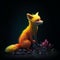 Create Hyper-realistic Fox Figurine With Grotesque Touch