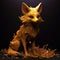 Create Hyper-realistic Fox Figurine With Grotesque Touch