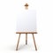 Create Stunning Minimalistic Portraits With This White Canvas And Easel