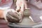 Creating a clay jar