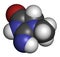 Creatinine molecule. Creatine breakdown product. Creatinine clearance is used to measure kidney function