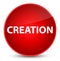 Creation elegant red round button