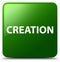 Creation green square button