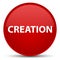 Creation special red round button