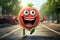 Creative 3d watermelon cartoon character design for humorous and unique creations