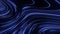 Creative abstract background. Dynamic pattern with lines and light. Blue futuristic stream. Seamless loop 4k animation