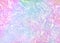 Creative abstract iridescent foil background with holographic soft pastel colors. Trendy gradient texture