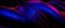 Creative Abstract Twirls Neon Irridescent PurpleBlue 3D Background 3D Illustration