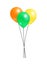 Creative Air Balloon in Bundle Realistic Design