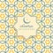 Creative arabic background pattern