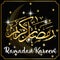 Creative Arabic Islamic Calligraphy of text Ramadan Kareem