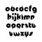 Creative beveled Alphabet