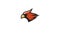 Creative Bird Head Cardinal Abstract Logo Vector Symbol Design