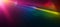 Creative black background with rainbow flare overlay. Colorful streaks of light, vibrant colors on background