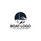 Creative Boat logo Design Vector Art Logo