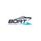 Creative Boat logo Design Vector Art Logo