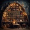 Creative Bookshelves Overflowing with Antique Books